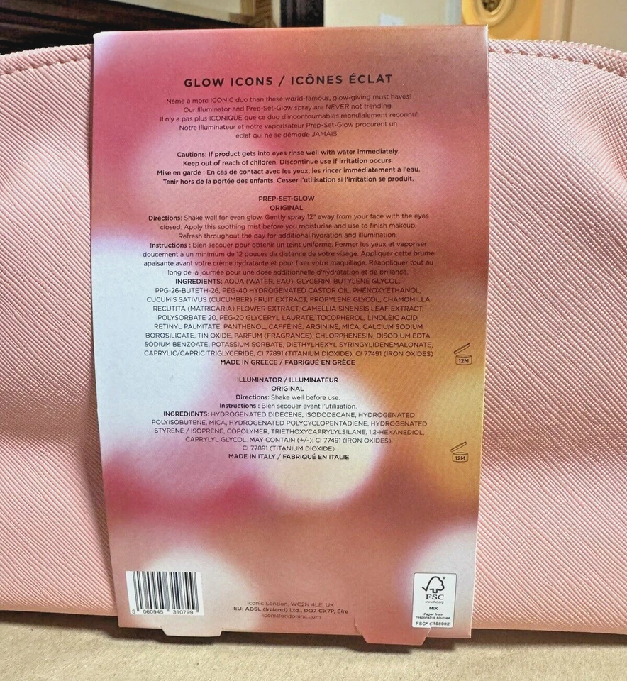 NEW! ICONIC London Glow Icons Duo Gift Set (RV $69) - with Bag! *READ* - Image 4 of 4