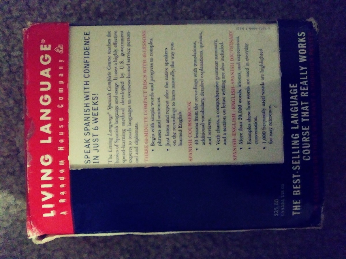 Living Language Spanish Complete Course | eBay
