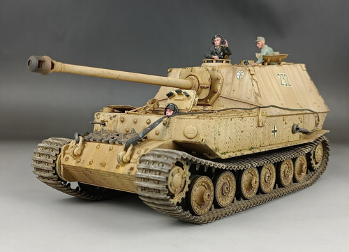 1/35 Built WWII German Elephant s.Pz.Abt 653 Tank Destroyer Model - Picture 2 of 12