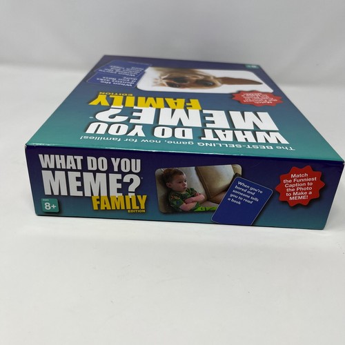 What Do You Meme? Card Game Family Edition Complete FUN - Picture 10 of 11