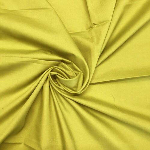 Plain Polycotton Fabric Dress Craft Poly Cotton Lining Bunting Material 45" Wide - Picture 46 of 83