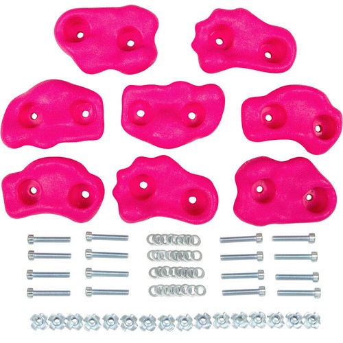 JUEGO SWING STUFF PEQUEÑAS BODEGAS DE ROCA TEXTURA CONJUNTO DE 8 HERRAJES DE MONTAJE ROSA 0014 - Imagen 7 de 9