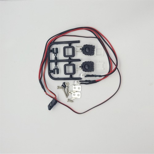 RC Crawler LED Light Spotlight Headlights for SCX24 1/24 1/12 RC Car Truck Model - Picture 6 of 8