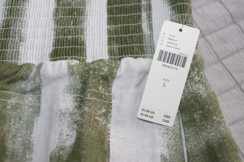Anthropologie The Reese Smocked Pull-On Barrel de Pilcro Edición Impresa talla L - Imagen 5 de 6