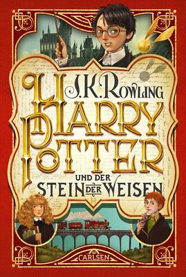 Harry Potter 1 und der Stein der Weisen von J. K. Rowling (2018, Gebundene...
