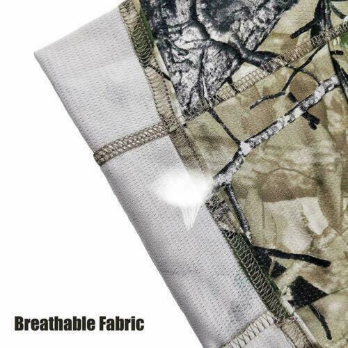 Windproof Real Tree Camouflage Balaclava Face Mask Outdoor Hunting Combat Cap - Picture 5 of 8