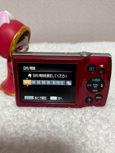 Canon IXY 160 PowerShot ELPH 165IS IXUS 165 Digital Camera Red From Japan - Picture 7 of 14