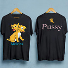 vtg Melvins band pussy Double-sided T-shirt black Short sleeve S to 5Xl Jj2392
