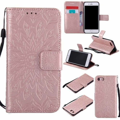 For iPhone SE 2020 2nd 3rd Gen 2022 Wallet Card Holder Leather Phone Case Cover - Picture 11 of 47