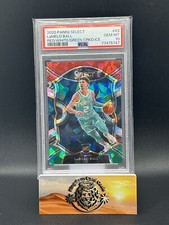 💥2020 Select - Concourse Red White Green Cracked Ice #63 LaMelo Ball RC PSA 10