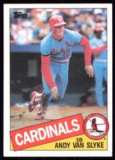 1985 Topps Andy Van Slyke St. Louis Cardinals #551