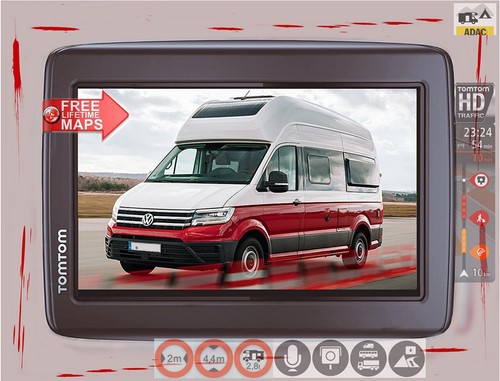 LIFETIME EUROPA CAMPER WOHNMOBIL CARAVAN TomTom START MAP 2024 49 LÄNDER IQ TMC - Bild 1 von 9