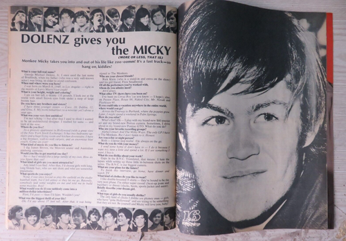 16 MAGAZINE FEB 1967 VOL 8 #9 ~ BEATLES/MONKEES/BYRDS/HERMAN/DC5/STONES/RAIDERS - Picture 17 of 17