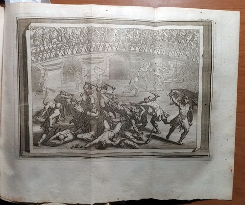 ANTIQUITATUM ROMANARUM Libri IV di Henrici Kippingii 1713 Libro Antico Roma - Foto 6 di 7