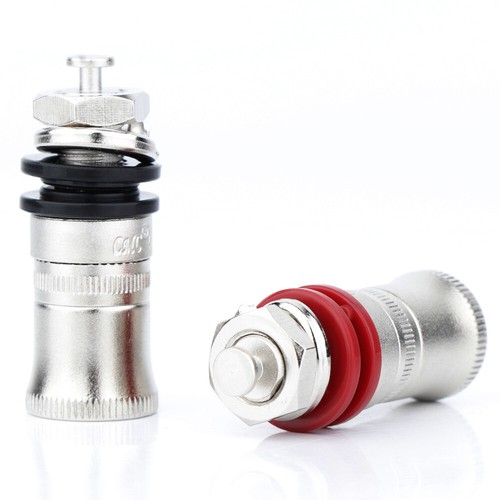 4 Pcs Rhodium Plated Speaker Amplifier Binding Post Terminal Banana Plug Socket - Picture 13 of 13