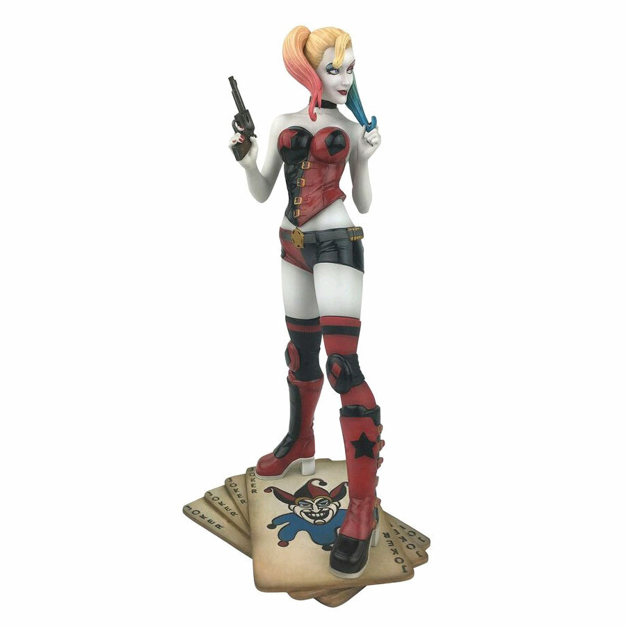 Batman - Harley Quinn Rebirth DC Gallery 22cm(9 ) PVC Diorama Statue Batman - Harley Quinn Rebirth DC Gallery 22cm(9 ) PVC Diorama Statue