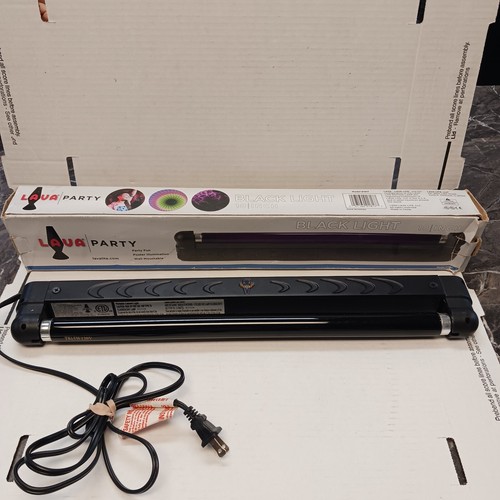 ORIGINAL LAVA LAMP/LITE 18" TUBE BLACK/PARTY LIGHT 2011 Model 1817 Black Light - Picture 1 of 8