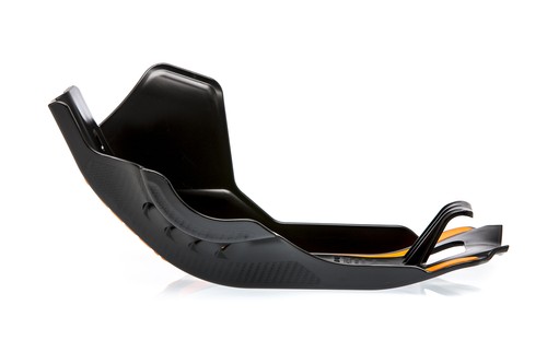 ACERBIS ENGINE GUARD BLACK/ORANGE KTM EXC-F 450 2020 2021 2022 2023 0024253.313 - Picture 3 of 5