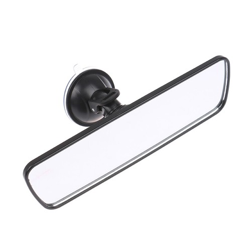 Rear View Mirror Glass Suction Cup Learner Driver Stick On Interior Wide CLI - Picture 11 of 12