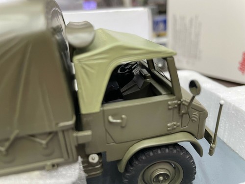 Schuco 450912700 Unimog 404 S Pritsche-Plane Military PRO.R35 1:35 Resin Truck - Picture 9 of 9