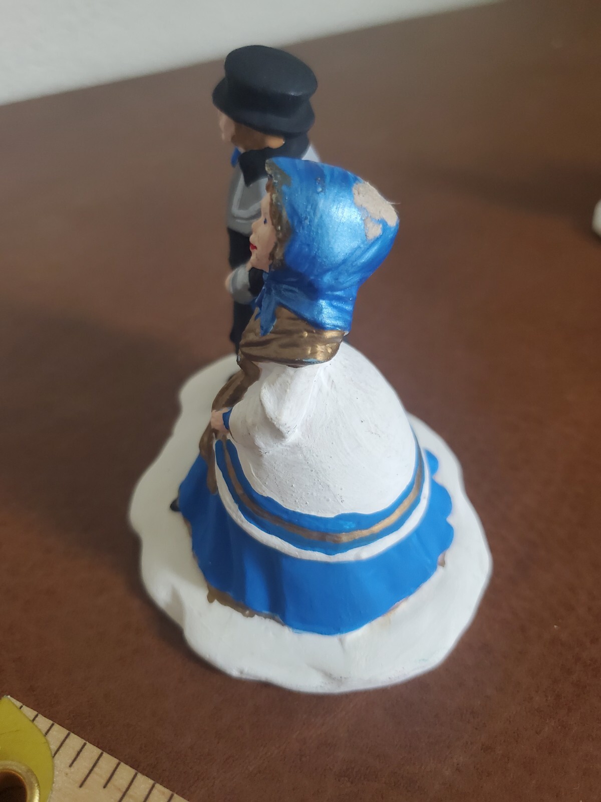 Byron Molds 1979 Christmas Ceramic Figurines Villagers Carolers Snowman -READ-