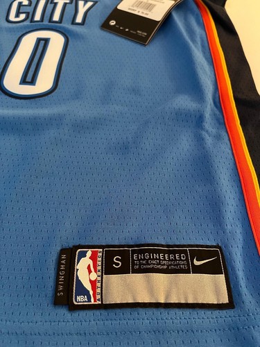 Nike Jugend Russell Westbrook OKC Donnerblau Swingman Trikot Jugend 8 Small - Bild 5 von 7