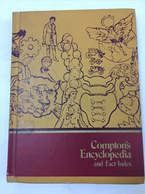 洋書 1976 EDITION compton's encyclopedia Compton's Encyclopedia and Fact-Index, Vol. 25 - F.E.