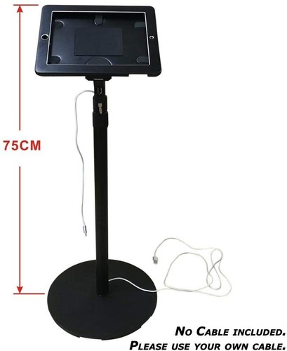 System-S Lockable Floor Stand Tablet Holder for IPAD Air 3+ Pro 10, 5 Zo - Zdjęcie 4 z 9