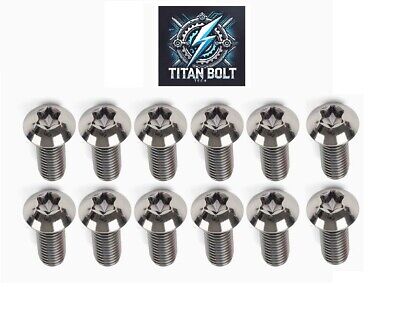 12 Titanium Front Disc Brake Rotor Bolts Aprilia RSV4 Tuono V4 RSV1000 RS 660