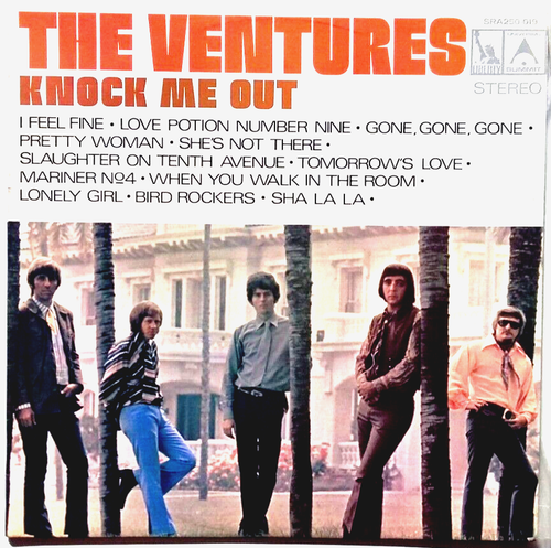 The Ventures-Knock Me Out -1960s instrumental Vinyl record 33rpm