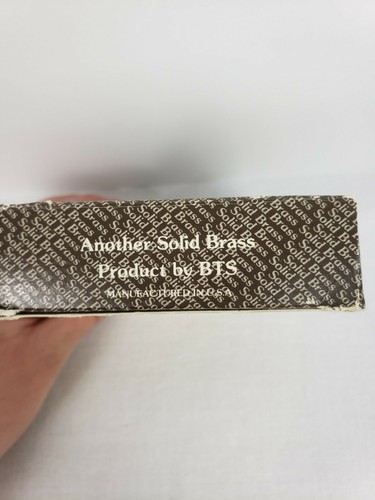 Vintage NOS Pferd Hengst Cowgirl Cowboy Western Messing 1979 Gürtelschnalle Rodeo - Bild 6 von 6