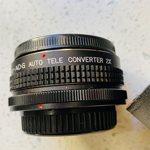 Albinar Auto Tele Converter 2X Lens Mount Made In Japan With case - Bild 3 von 7