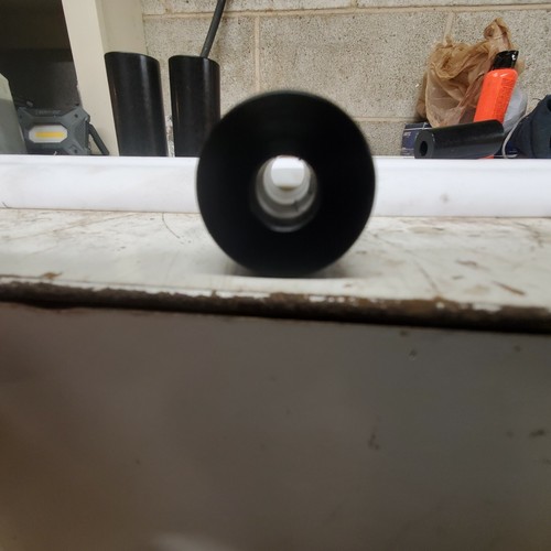 Delrin Abstandshalter, Distanzstück, ohne Gewinde, Spiel für 7/16" Schraube. 1" od x 3" lang - Bild 5 von 6