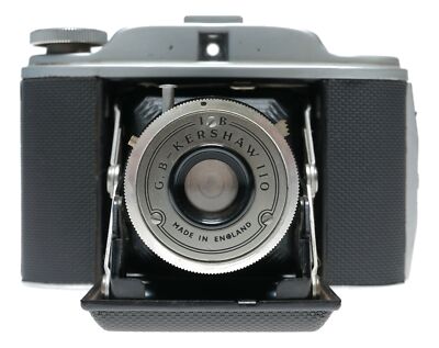 アンティーク　カメラ　英国製　Kershaw The 1946 Kershaw Eight-20 Penguin Folding Camera – 100mm f11