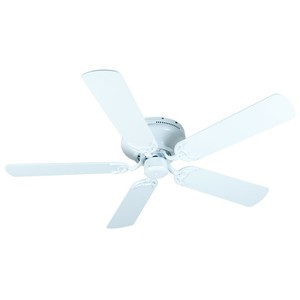 Craftmade Ceiling Fan White Contemporary Flush Mount W 52