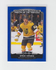22/23 OPC Vegas Golden Knights Zack Hayes Marquee Rookie Blue Border RC #592