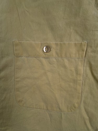 Ermenegildo Zegna Lyocell Cotton Long Sleeve Yellow Button Up Shirt Men Large - Picture 11 of 15