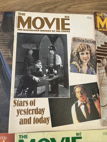 The Movie Illustrated Magazine Lot Film History Of Cinema x6 Issues 103-108 - Picture 3 of 7