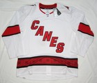 CAROLINA HURRICANES size 56 = XXL white away Adidas Authentic NHL Hockey Jersey