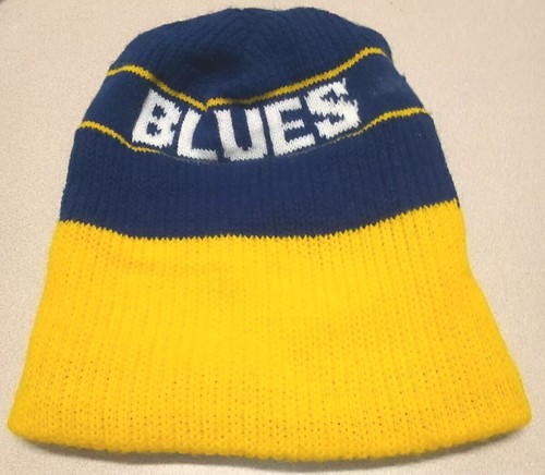 St. Louis Blues NHL Winter Beanie Knit Ski Cap Hat Vintage  - Bild 3 von 6