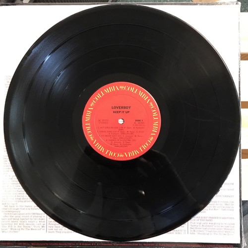 Loverboy -Keep It Up-1983 Columbia – #QC 38703-Rock Vinyl LP  VINTAGE SHRINK - Picture 7 of 8