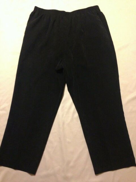 Alfred Dunner Pull-On Corduroy Pants women's size 18 (waist 35-45 inseam 28) | eBay