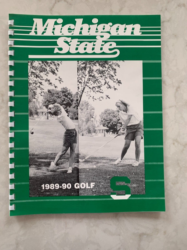 Michigan State Spartans women's golf media guide, 1989-90 season - Foto 1 di 5