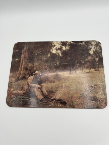 Placemats 6 Jason 1800's Australia Outback Frontier Art Cowboy Cork Back Vintage - Picture 7 of 14