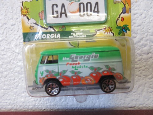 Georgia Matchbox Across America 50th Birthday VW PANEL TRANSPORTER (M) - Picture 2 of 2