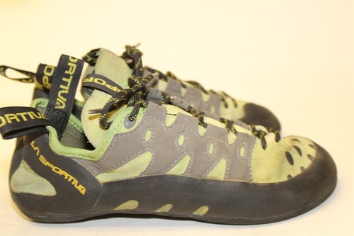 La Sportiva Tarantulace Mens 9.5 42.5 Green/Gray Rock Climbing Bouldering Shoes - Picture 14 of 24