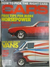 BACK ISSUE HI-PERFORMANCE CARS MAGAZINE JANUARY 1979, NHRA FINALS, MAX WEDGE, 