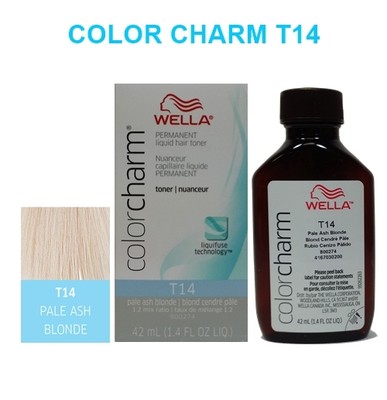T14 Wella Color Charm Permanent Liquid Hair Toner 1 4oz Ebay