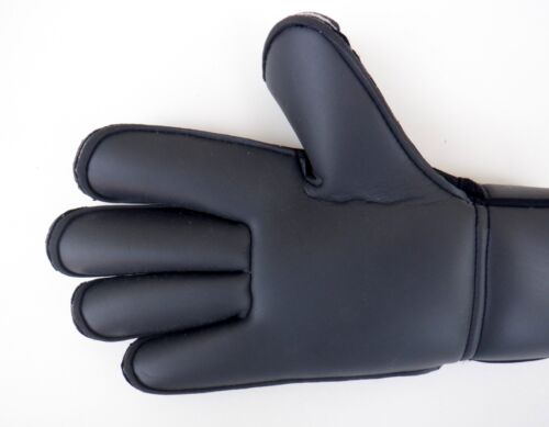 Nike GK Gunn Cut Promo Gray Black Soccer Goalkeeper Gloves Roll Finger 10.5 READ - Picture 4 of 17