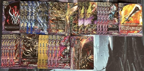 High Rate Buddyfight Darkness Dragon World Purgatory Knight Deck Parts